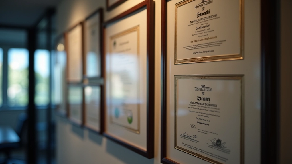 Certificações e reconhecimento profissional